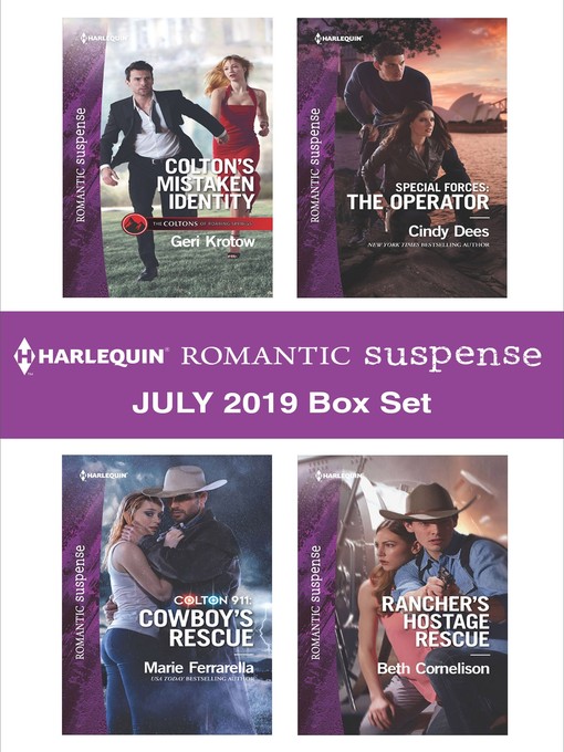 Title details for Harlequin Romantic Suspense July 2019 Box Set by Geri Krotow - Available